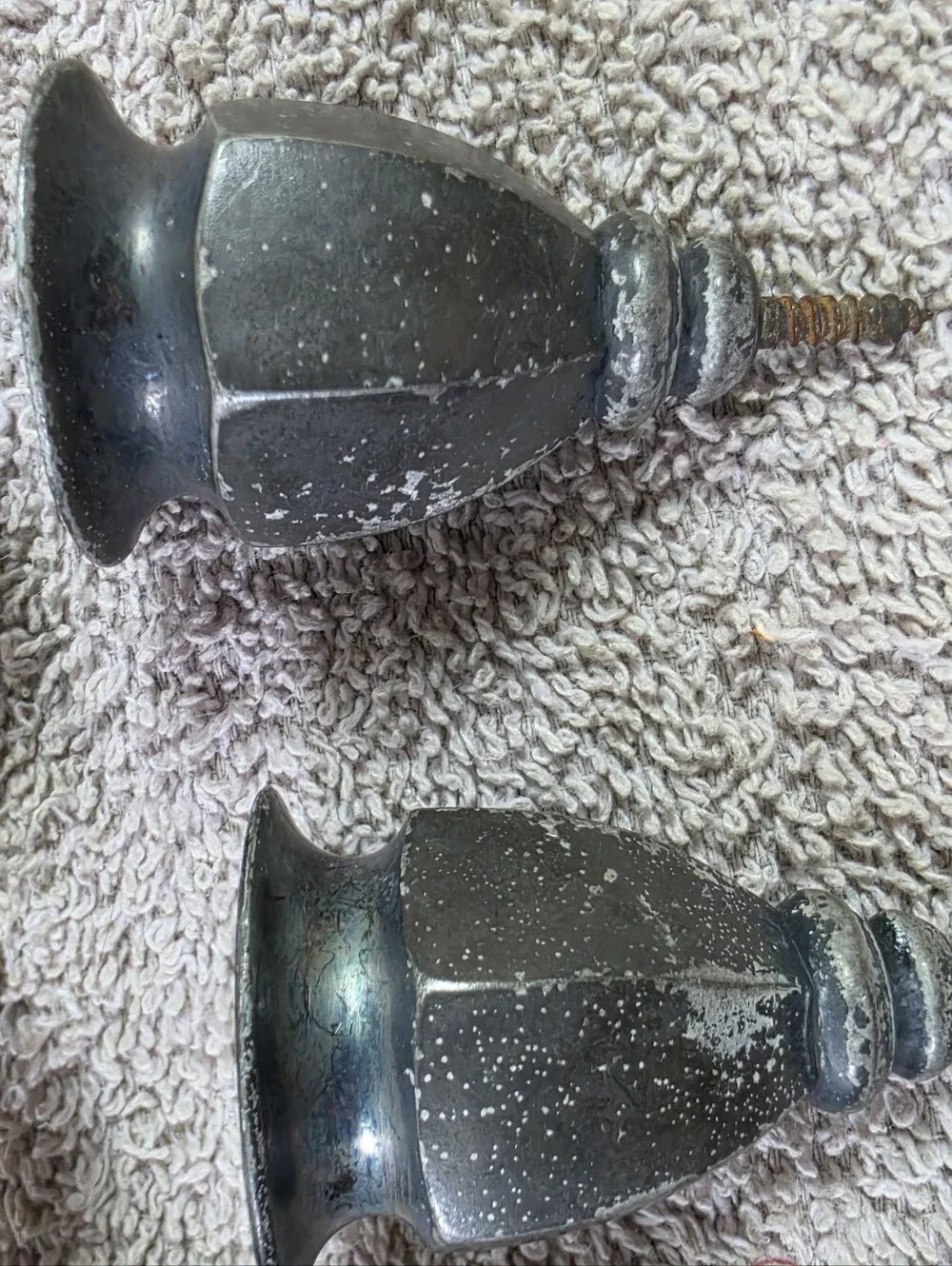 Vintage Screw In Candle Holders Set Of Four